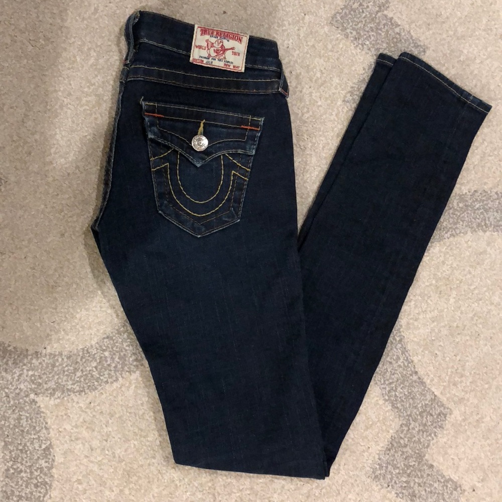 True Religion Skinny Jeans Mint Condition 25L